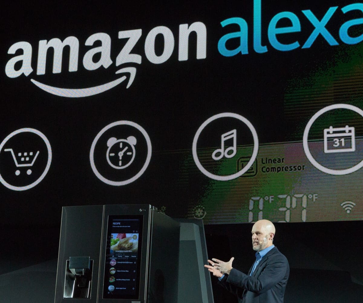 Frigider Amazon Alexa